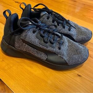 Puma Soft Foam Black and Gray Athletic Sneakers